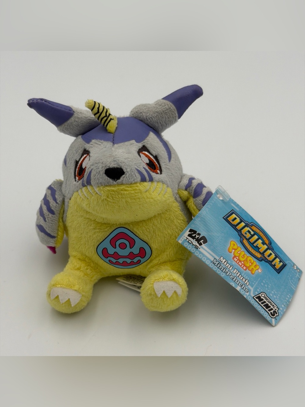Digimon 4 Inch Mini Character Plush | Gabumon | Has A Few Stains